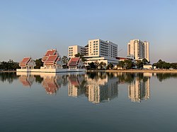 Buddharupa Shrine (Hor Phra), Faculty of Medicine and Maha Chakri Srinidhorn Medical Centre of Srinakharinwirot University's Ongkharak Campus