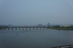 余江区境内的老浙赣线桥