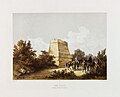 Tomb of Hiram, by van de Velde, 1857