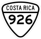 National Tertiary Route 926 shield}}
