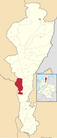 Location of the municipality and town of Tamalameque in the Department of Cesar