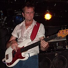 Dan Schmid playing with the Cherry Poppin' Daddies in 2009