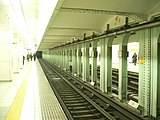 浅草方向站台（2005年3月29日）