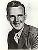 black and white headshot of Joseph Julian in his military uniform