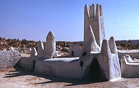 位于梅利卡的谢赫·西迪·艾萨（Cheikh Sidi Aissa）陵墓