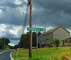 Klecknersville in Moore Township in July 2010