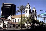 The Saint Mary's Basilica was built in 1914 and is located at 231 N. 3rd. St. It was listed in the National Register of Historic Places on November 29, 1978, ref. #78000551.