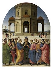 Marriage of the Virgin by Perugino