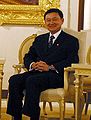 Image 17Thaksin Shinawatra, Prime Minister of Thailand, 2001–2006. (from History of Thailand)