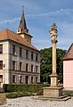 Údlice, Column with a statue of Saint Joseph