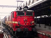 13022 (Raxaul - Howrah) Mithila Express with HWH WAM 4 21281 based at katni shed