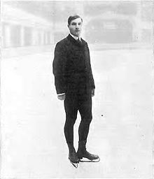 Ulrich Salchow at the 1908 Winter Olympics