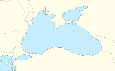 Location map Black Sea