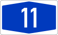 11號聯邦高速公路 Bundesautobahn 11 shield}}