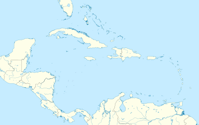 Location map Caribbean