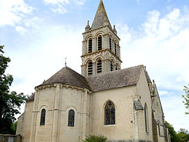 The church of Our Lady, in Charly