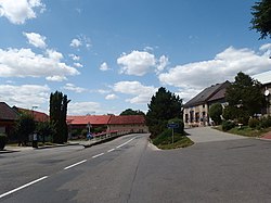 Centre of Domaželice