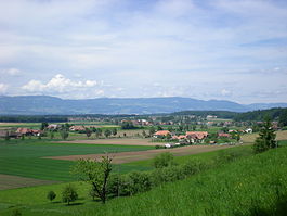 Ersigen village seen from Rudswil