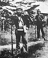 Marine infantrymen in Tonkin, 1888.