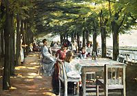 Liebermann, Restaurant Terrace in Nienstedten, 1902