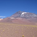 Lava flow from Llullaillaco