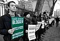 Image 7A protest outside the Saudi Arabian Embassy in London against detention of Saudi blogger Raif Badawi, 2017 (from Freedom of speech by country)