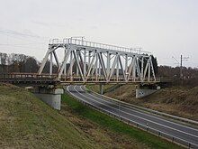 The A1 highway near Skulte.