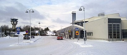 Vaasa Airport, terminal land side