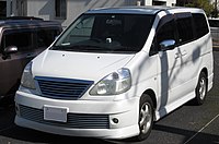 Japanese-market Serena Rider pre-facelift