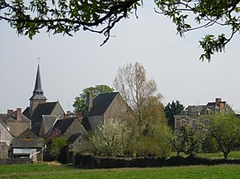 A general view of Champteussé