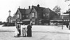 The third East Grinstead railway station, West Sussex in the 1900s