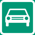 Symbol of road for motor vehicles (formerly used )