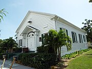 The Hollywood Women's Club building was built in 1922 and is located at 501 North 14th Avenue. On February 10, 1995, it was listed in the National Register of Historic Places; reference #95000055.