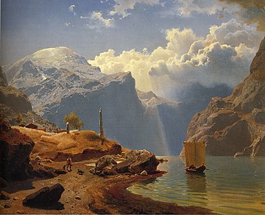 From Hardanger, by Hans Gude (1847)