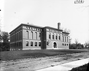 Exterior of Herron Gymnasium circa 1905