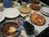 A Ramadan dinner in Tanzania
