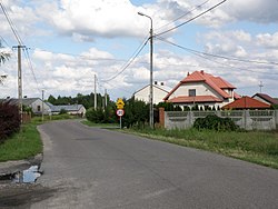 Street in Krzaki Czaplinkowskie