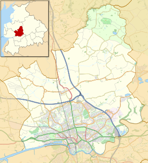 Transport in Preston is located in the City of Preston district