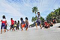 Every year peoples of Fuvahmulah Celebrate Maahefun at Fuvahmulah Thoondu area which is the north beach of Fuvahmulah