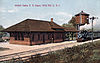 New Paltz station after its 1907 rebuild