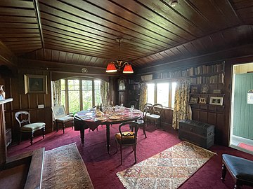 The original Samuel Hurst Seager dining room