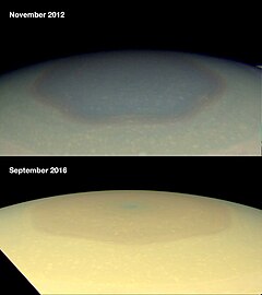 2012 and 2016: hexagon color changes