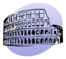 Request: Please vectorize. Taken by: The Haz New file: P rome colosseum orig.svg