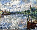 Pierre-Auguste Renoir, The Seine at Chatou, 1874