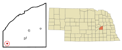 Location of Polk, Nebraska