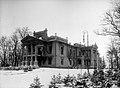Tuhala Manor after the fire in 1905