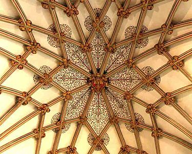 Stellar vault of the Lady Chapel