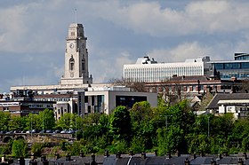 Barnsley, the largest settlement and administrative centre of the borough.