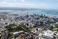 Image 52An aerial view of the Auckland urban area, showing its location on the Hauraki Gulf / Tīkapa Moana (from Geography of New Zealand)