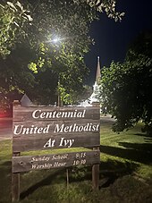 The Centennial United Methodist Church at Ivy